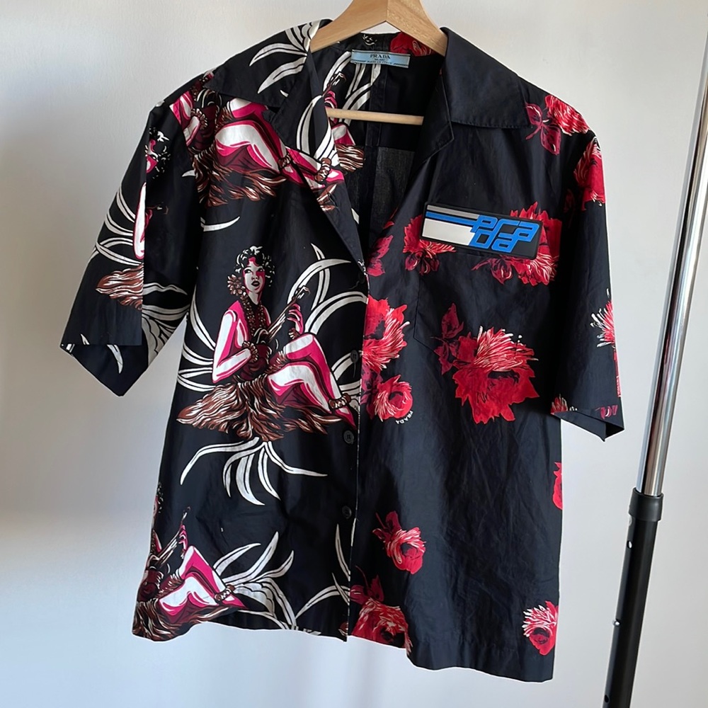 Prada FW18 Double Match Shirt